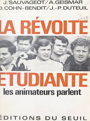 cover image of La révolte étudiante